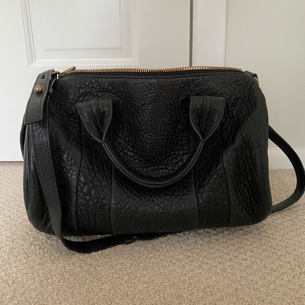 Alexander Wang Rocco Duffel with Gold Hardware